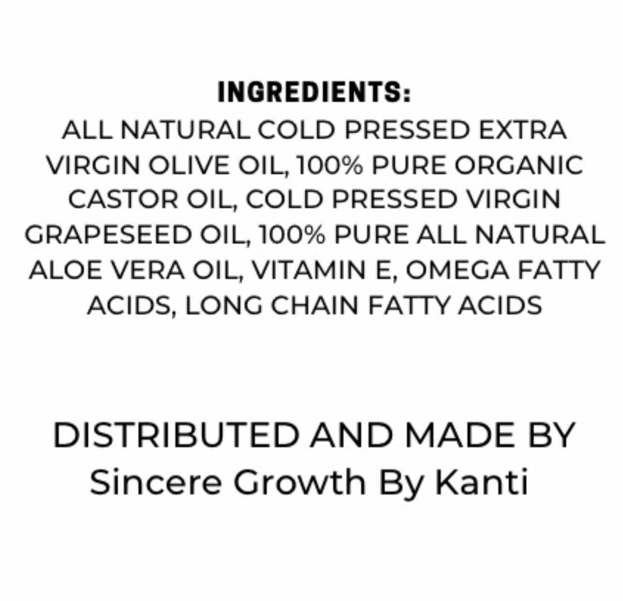 Hair Growth Oil